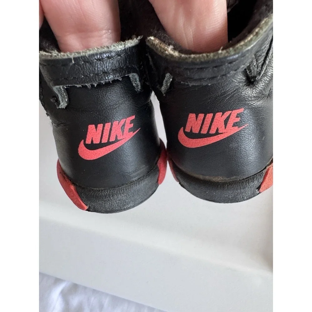 Vintage VTG Original 1991 Nike Air Jordan 6 Infrared Kids sz 3 Michael Jordan OG